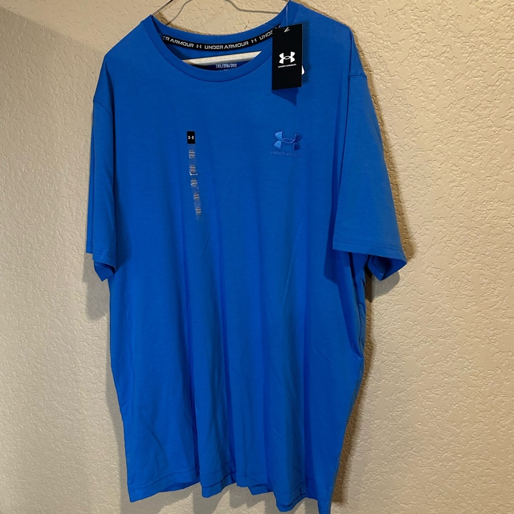 Under Armour Men's Vibrant Blue Short Sleeve Tee